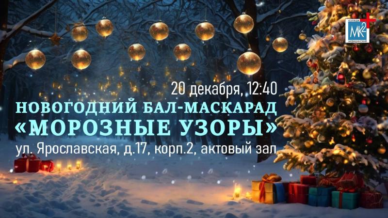 20 декабря 2024 года 12:40 Медицинский колледж № 2